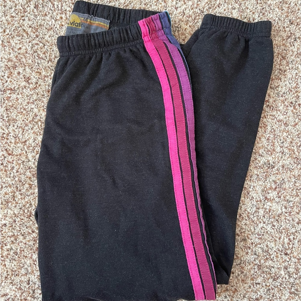 Aviator Nation 5 Stripe Sweatpants